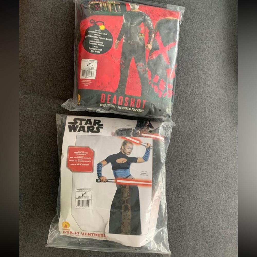 Dead pool &starwars costume(Asajj Ventress)